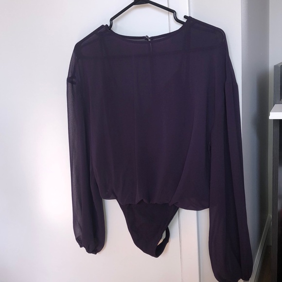 Purple Aritzia Bodysuit - Picture 1 of 4